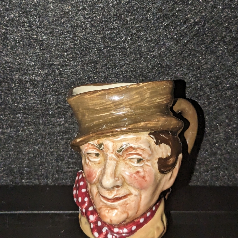 Vintage Royal Doulton Toby Jug 2.5" Sam Weller